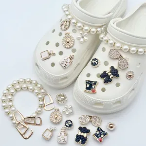 12 Pcs - Bling Shoe Charm