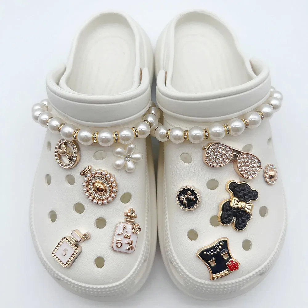 12 Pcs - Bling Shoe Charm