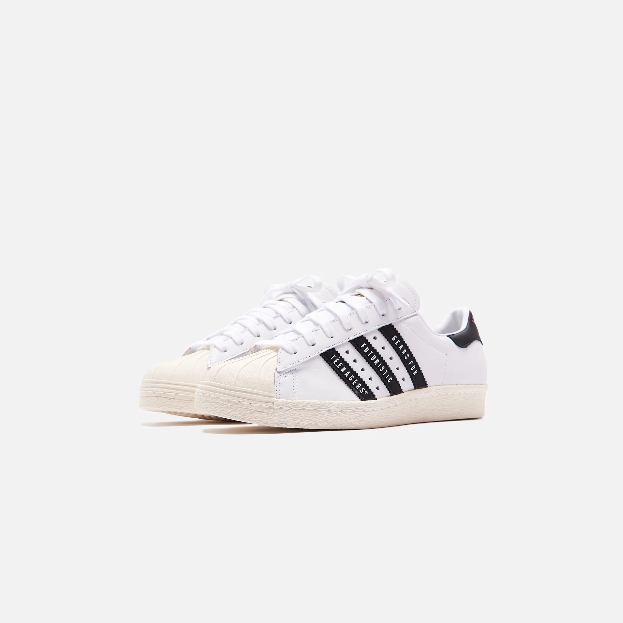 adidas Consortium x Human Made Superstar 80s - White / Core Black / Off White