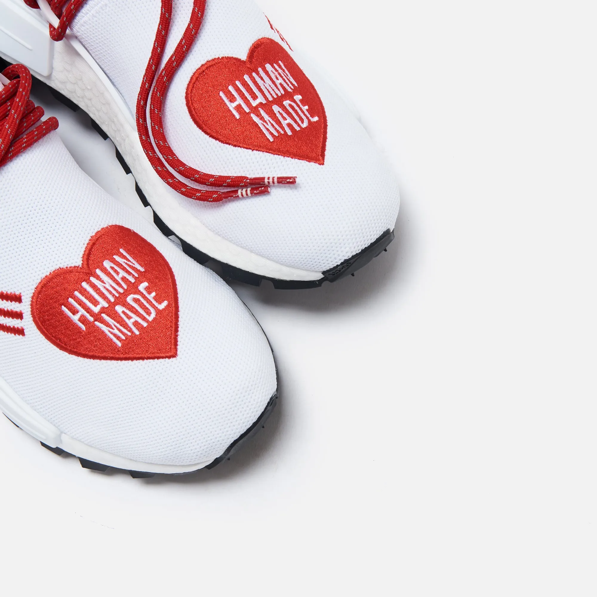 adidas Consortium x Human Made x Pharrell Williams NMD Hu - White / Scarlet / Core Black