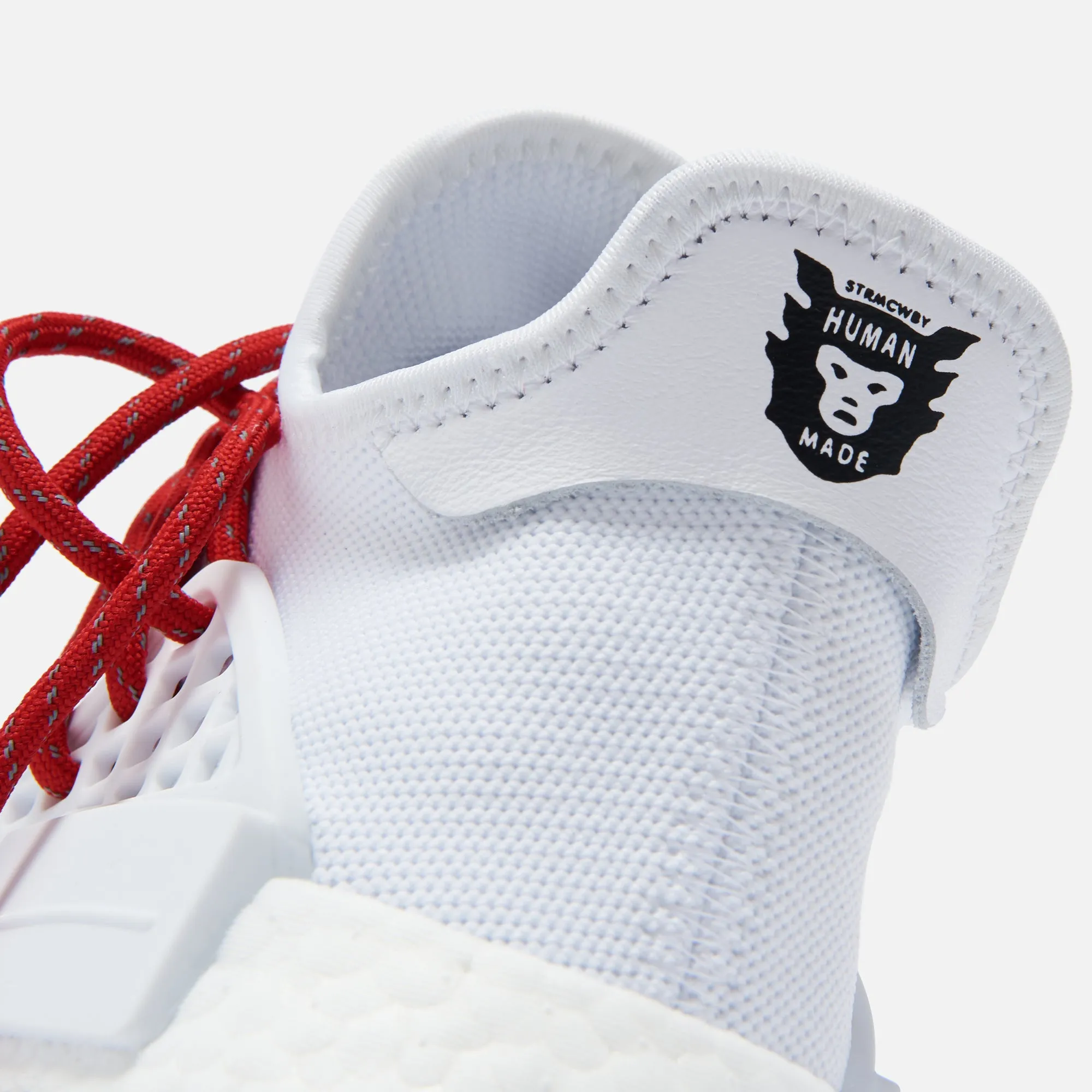 adidas Consortium x Human Made x Pharrell Williams NMD Hu - White / Scarlet / Core Black