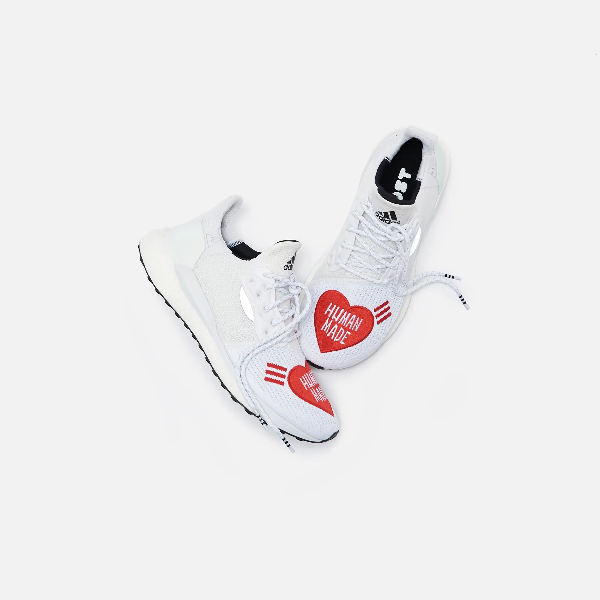 adidas Consortium x Human Made x Pharrell Williams Solar Hu -  White / Core Black / Scarlet