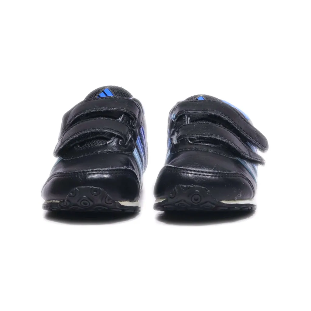 Adidas Neo V Jog Cmf Sneakers Leather Black Colour For Kids