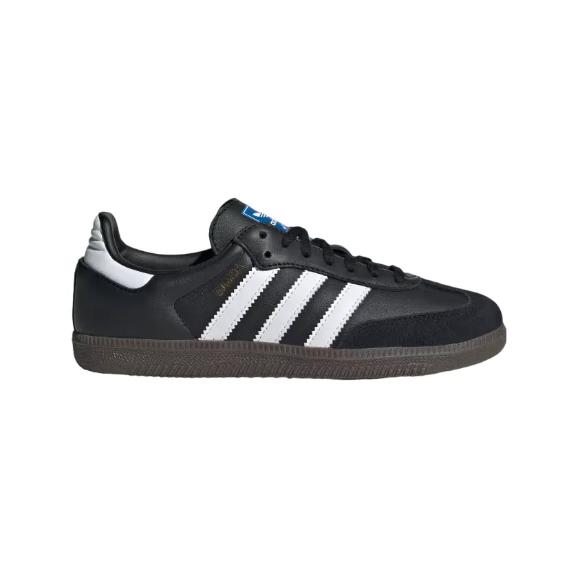 Adidas Originals scarpa sneakers da ragazzi Samba OG IE3676 nero-bianco