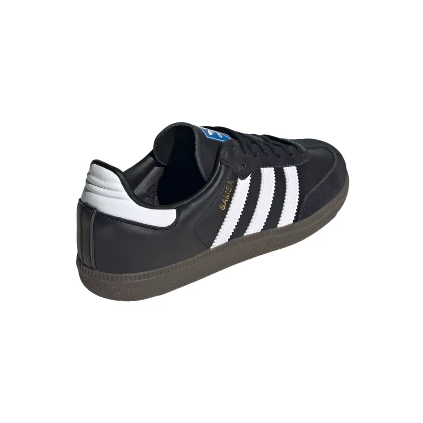 Adidas Originals scarpa sneakers da ragazzi Samba OG IE3676 nero-bianco