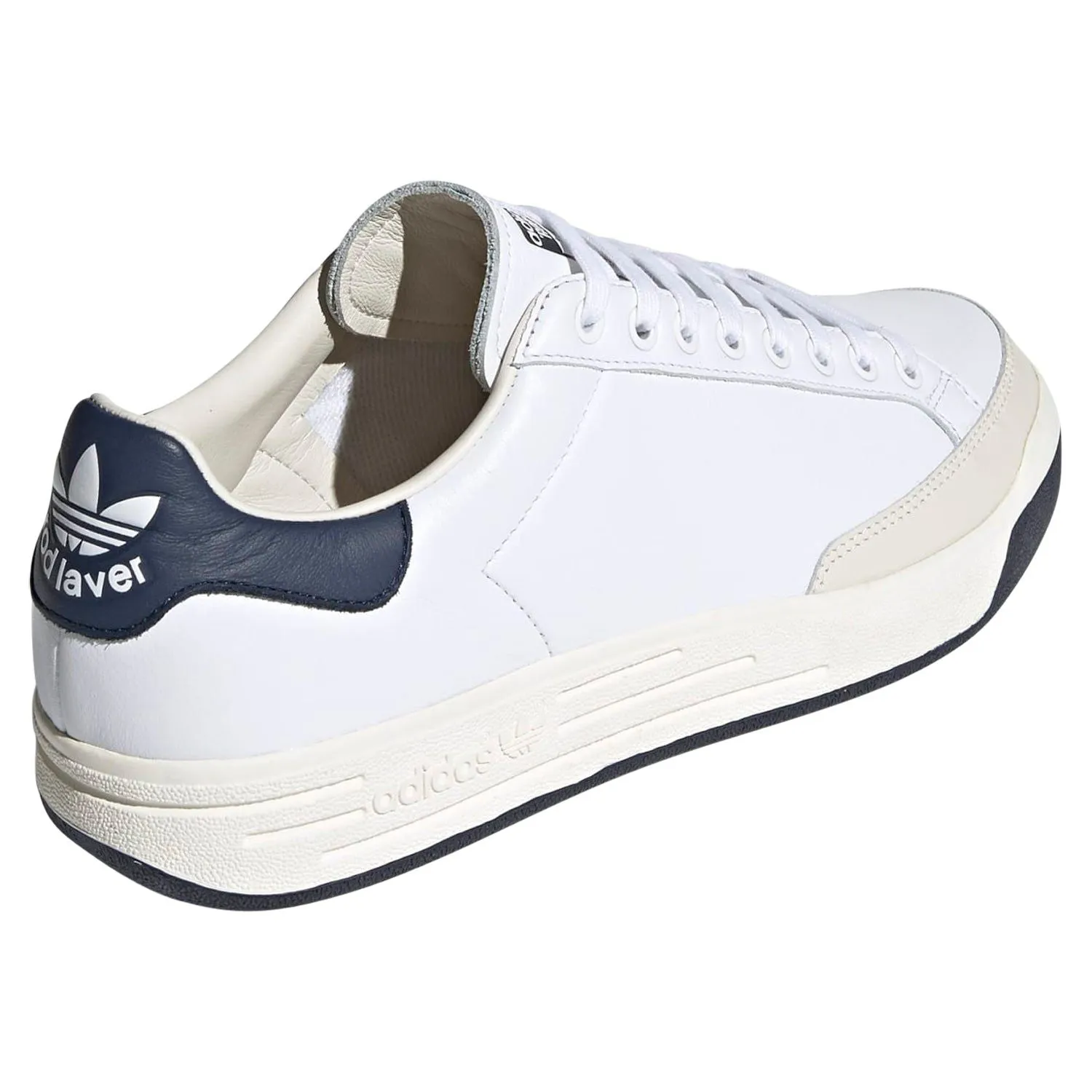 adidas Originals Unisex Rod Laver Shoes - White / Navy