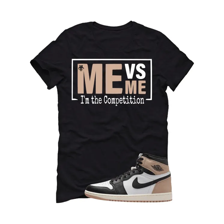 Air Jordan 1 High OG Latte Black T-Shirt (Me vs Me)| illcurrency