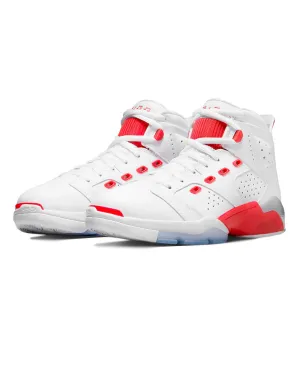 Air Jordan 6-17-23 "Fire Red" White GS