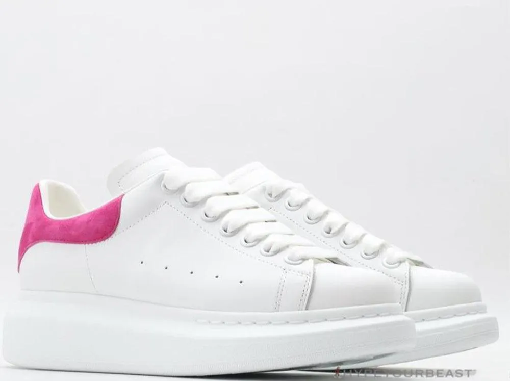 Alexander Mcqn. White Shock Pink