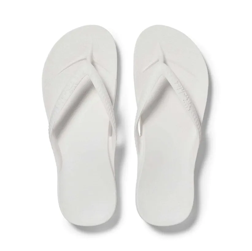 Archies Thongs - White