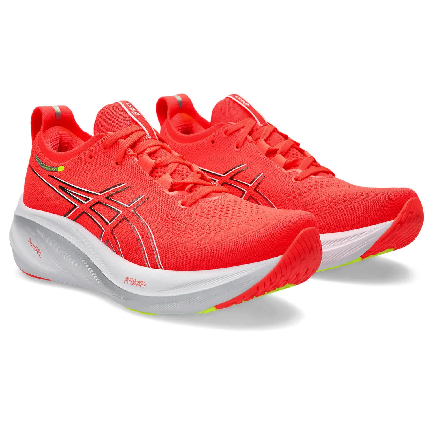 Asics | Women's Gel-Nimbus 26 Running Shoes - Sunrise Red