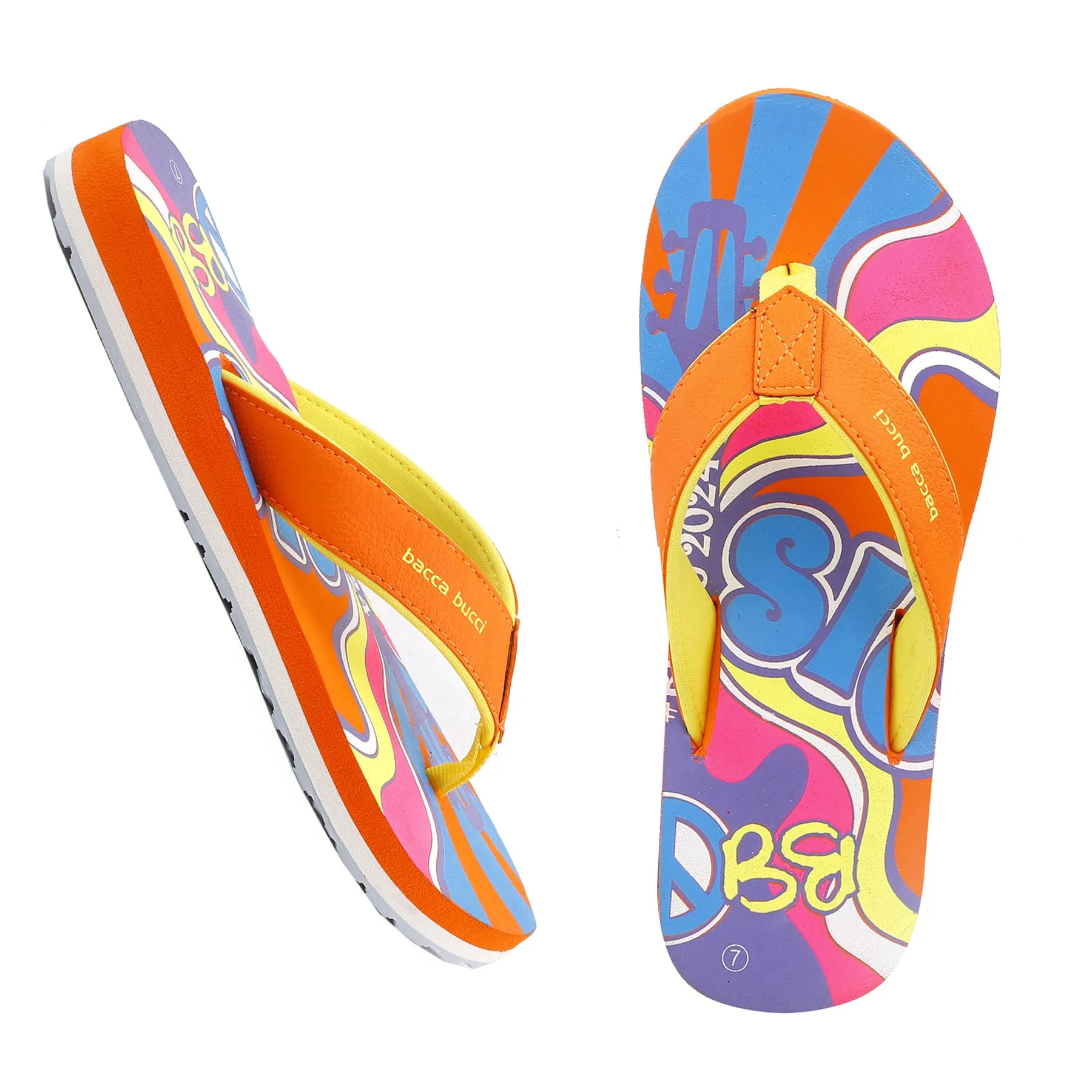 Bacca Bucci BEACH-BREEZE Cloud Slippers/Flip-Flop | Non-Slip With Rubber Outsole