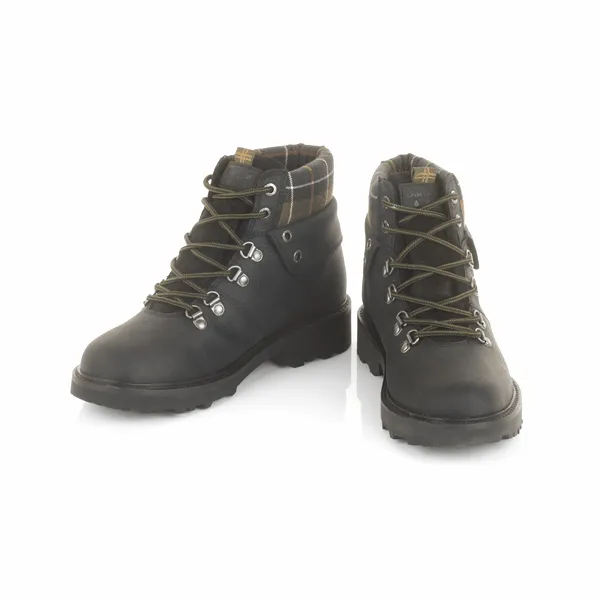 Barbour Burne Waterproof Ladies Boots - Black