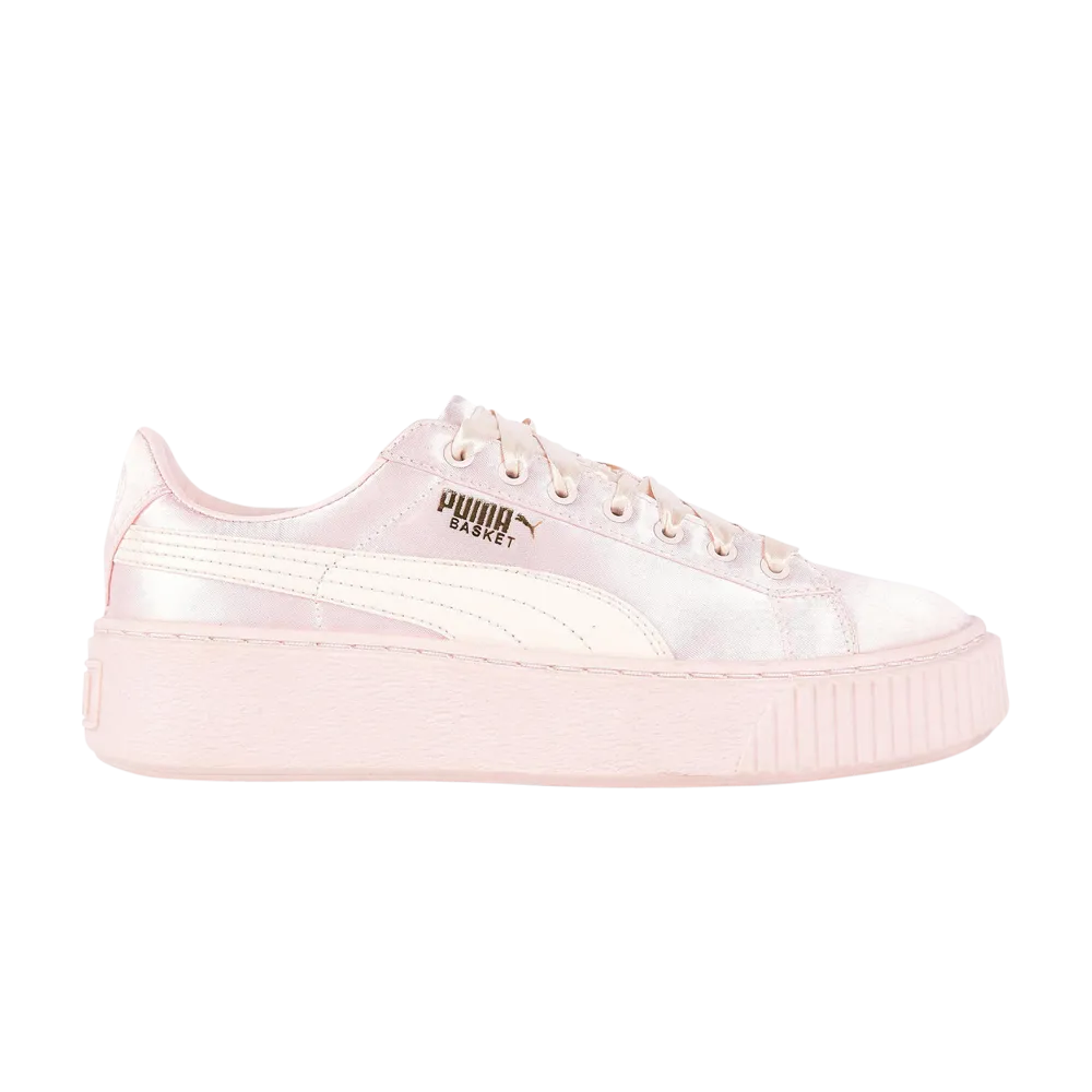 Basket Platform Tween Jr Puma sneakers, pink