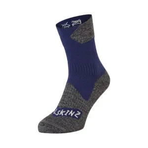 Bircham Waterproof All Weather Sock - Navy/Grey