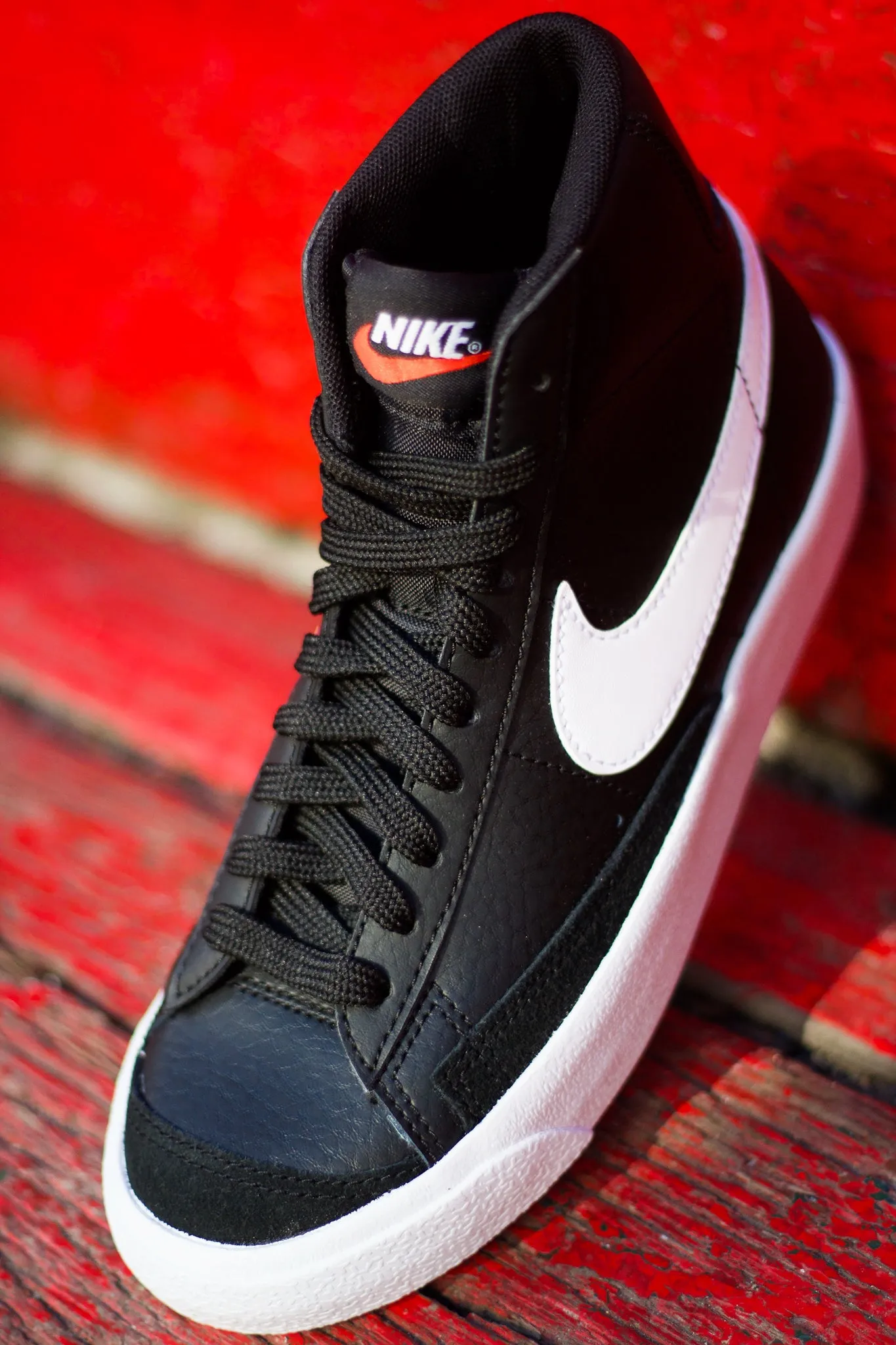 BLAZER MID '77 (GS) "BLACK"