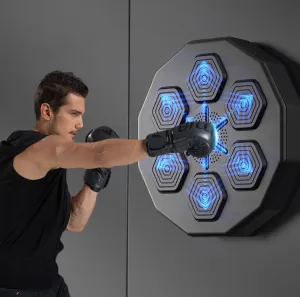 Bluetooth Intelligent Music Boxing Trainer Wall Mounted  Electronic Boxing Practice