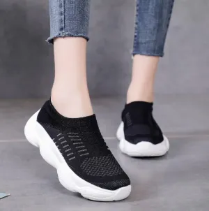 Breathable Net Openwork Thick Bottom Sport Sneakers