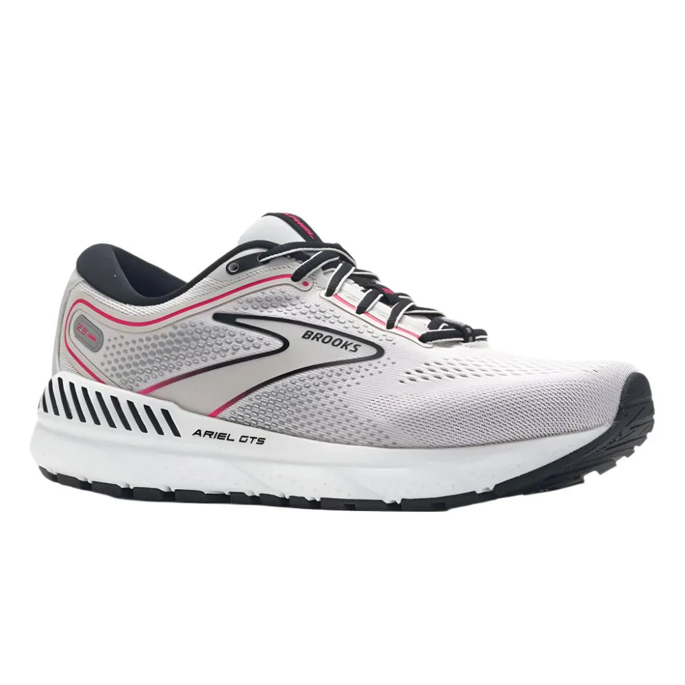 Brooks Ariel GTS 23 Sneaker Grey / Black / Pink