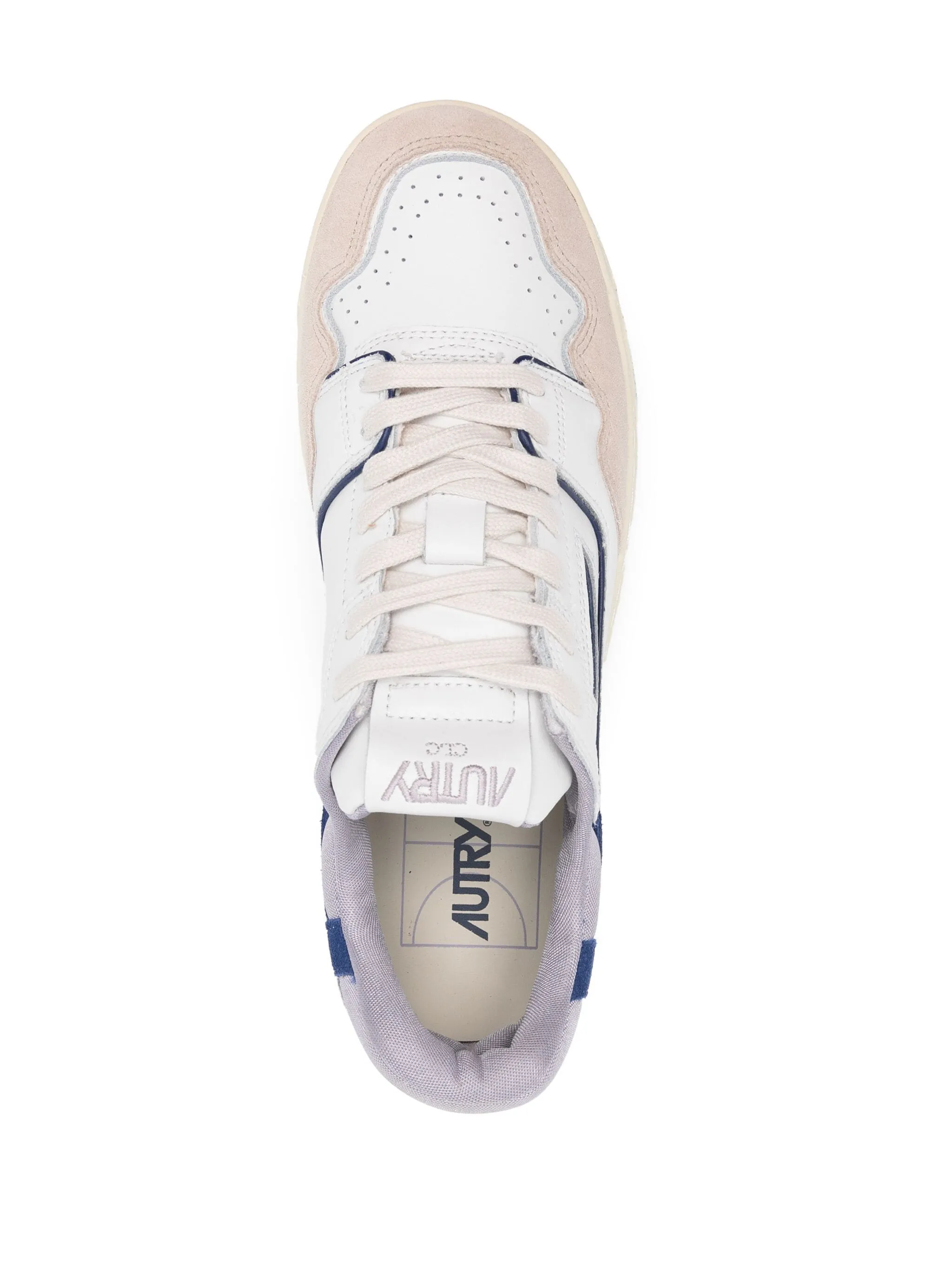 CLC panelled leather sneakers