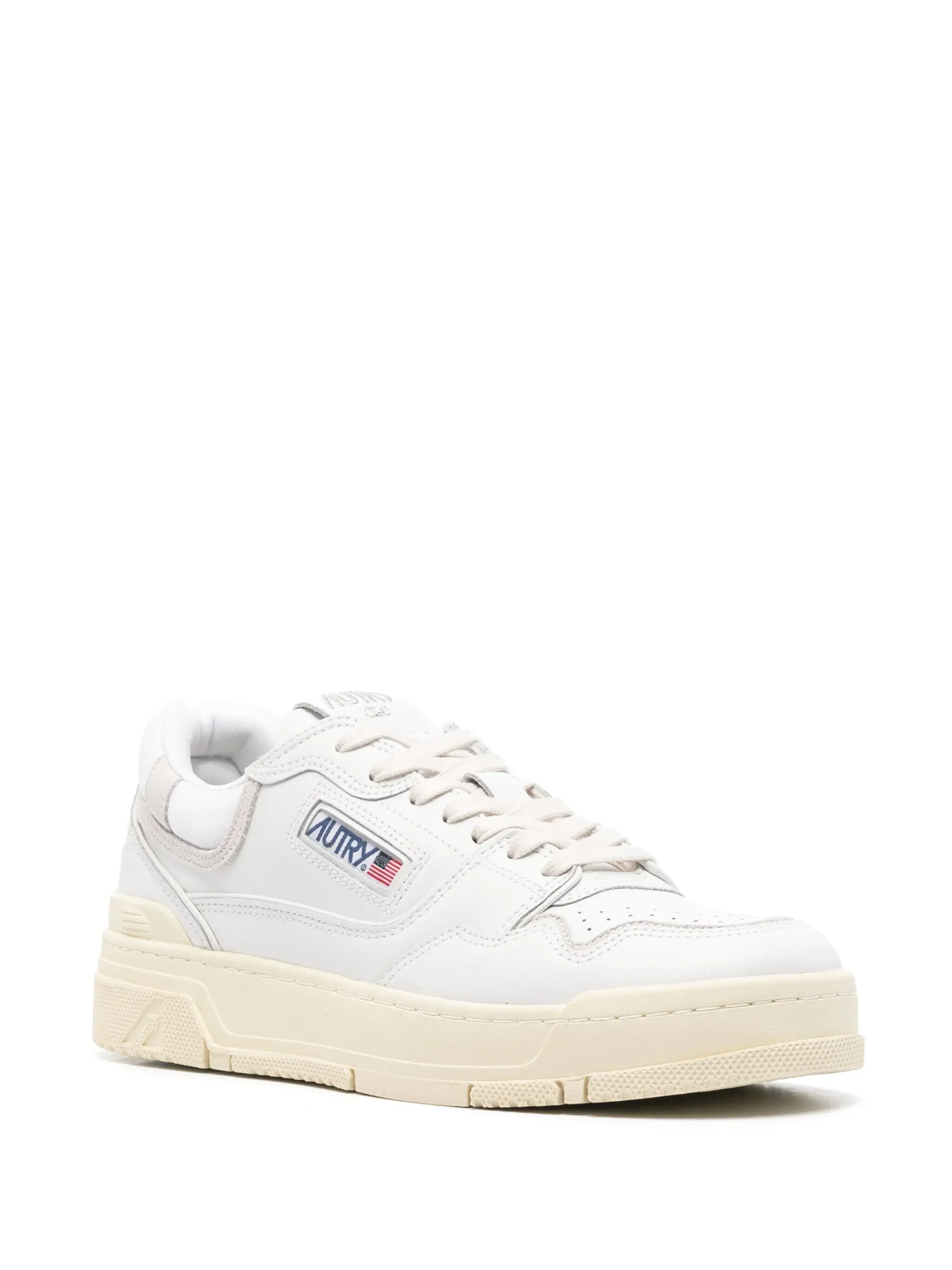 CLC panelled leather sneakers