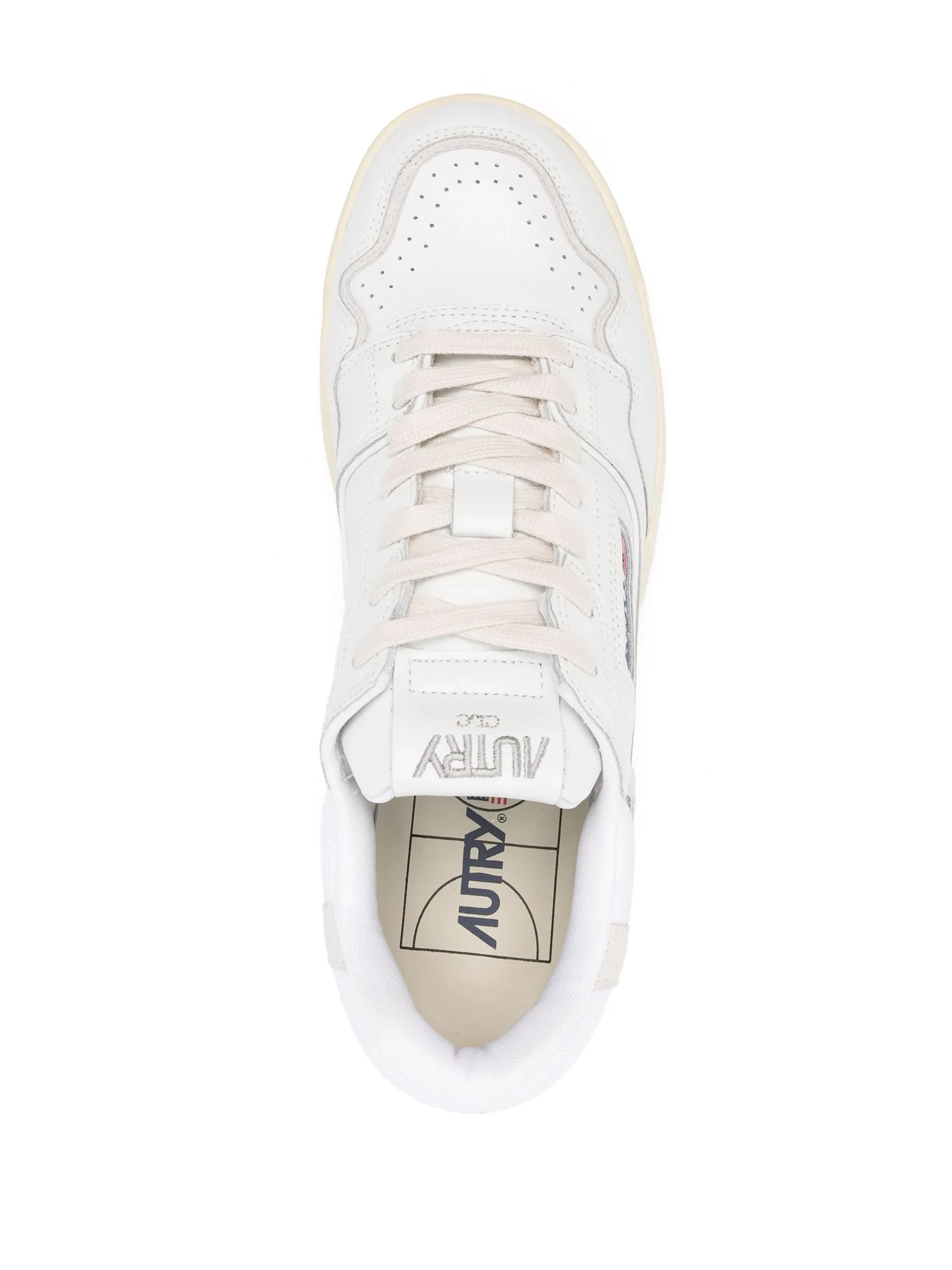 CLC panelled leather sneakers