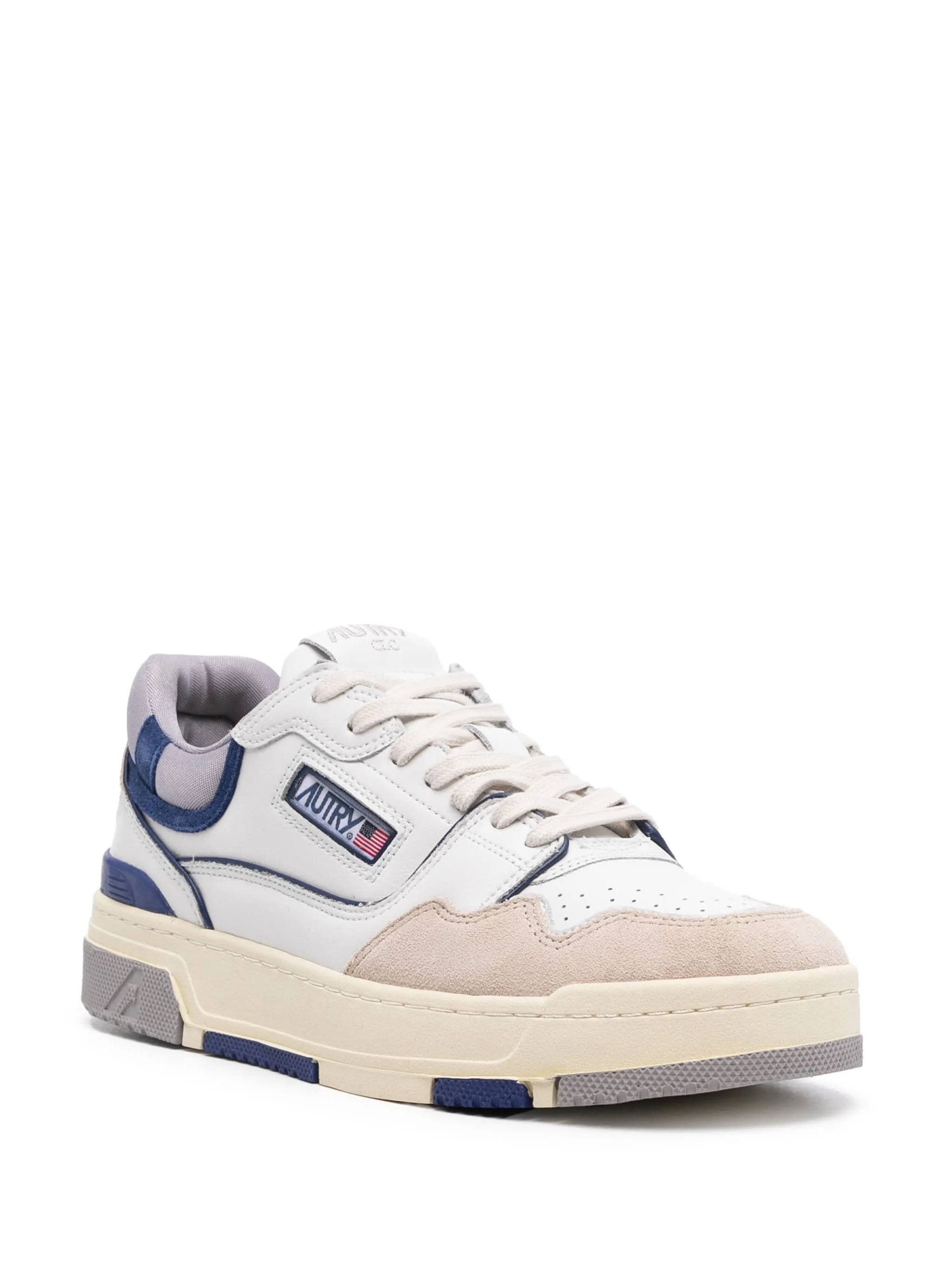 CLC panelled leather sneakers