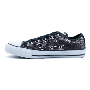 Converse Chuck Taylor All Star Sequins Low-Top Sneakers Sequins Silver Colour For Women