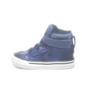 Converse Pro Blaze Strap Hi Sneakers Leather Blue Colour For Kids