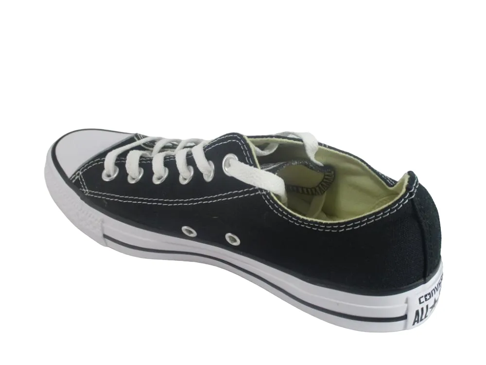 Converse scarpa sneakers da uomo in tela All Star Chuck Taylor OX M9166C nero