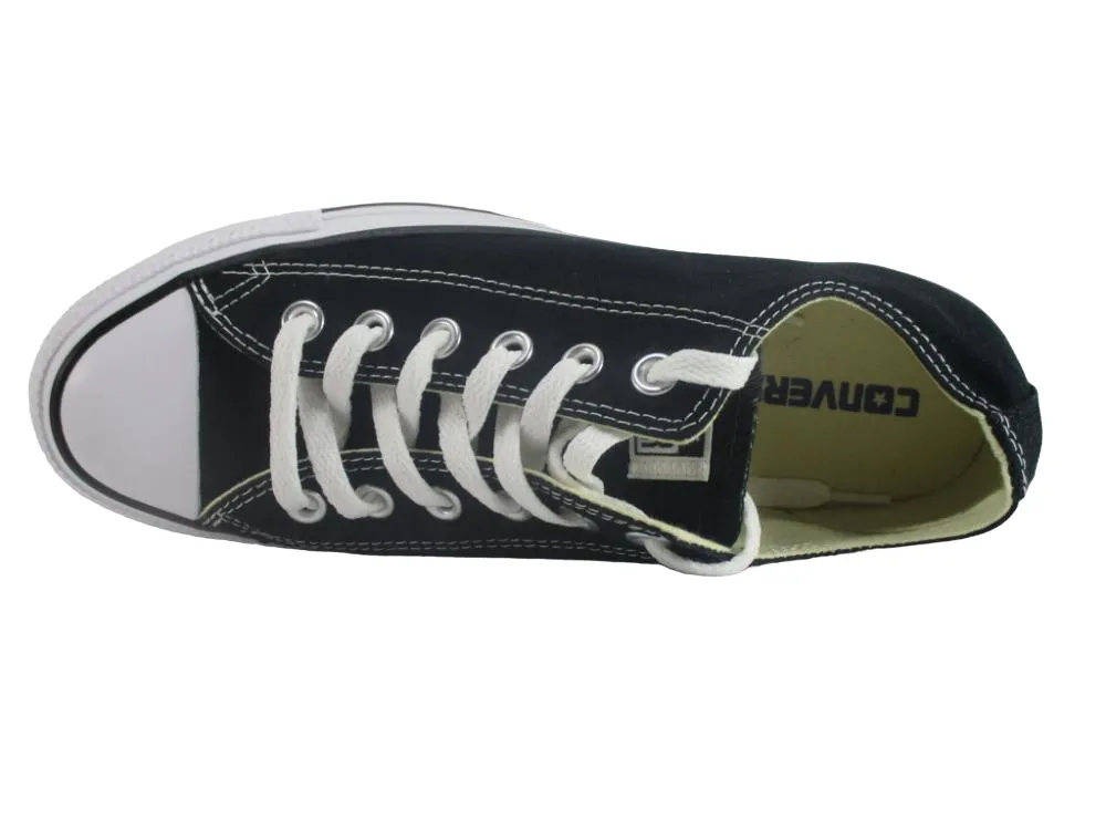 Converse scarpa sneakers da uomo in tela All Star Chuck Taylor OX M9166C nero