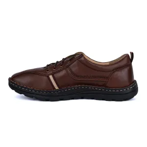 Drew Hogan Low-Top Sneakers Leather Brown Colour For Men