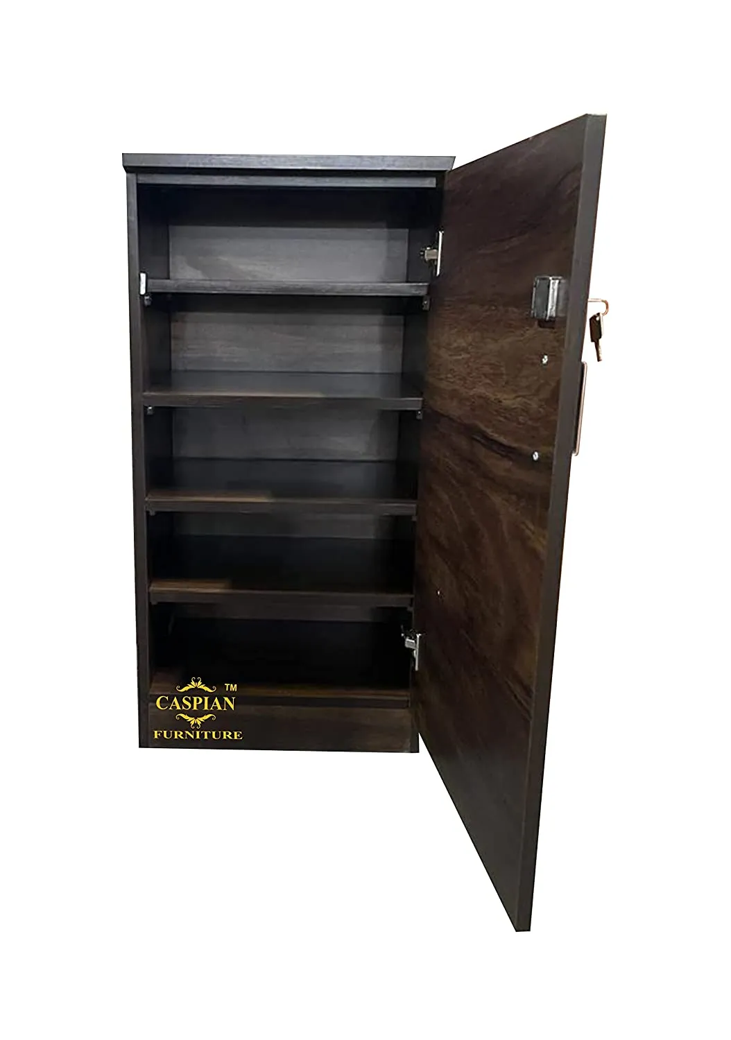 Engineered Wood Shoe Rack || Wooden Multipurpose/ shoe Cabinet with Door & 5 Fixed Shelves Wooden Rack