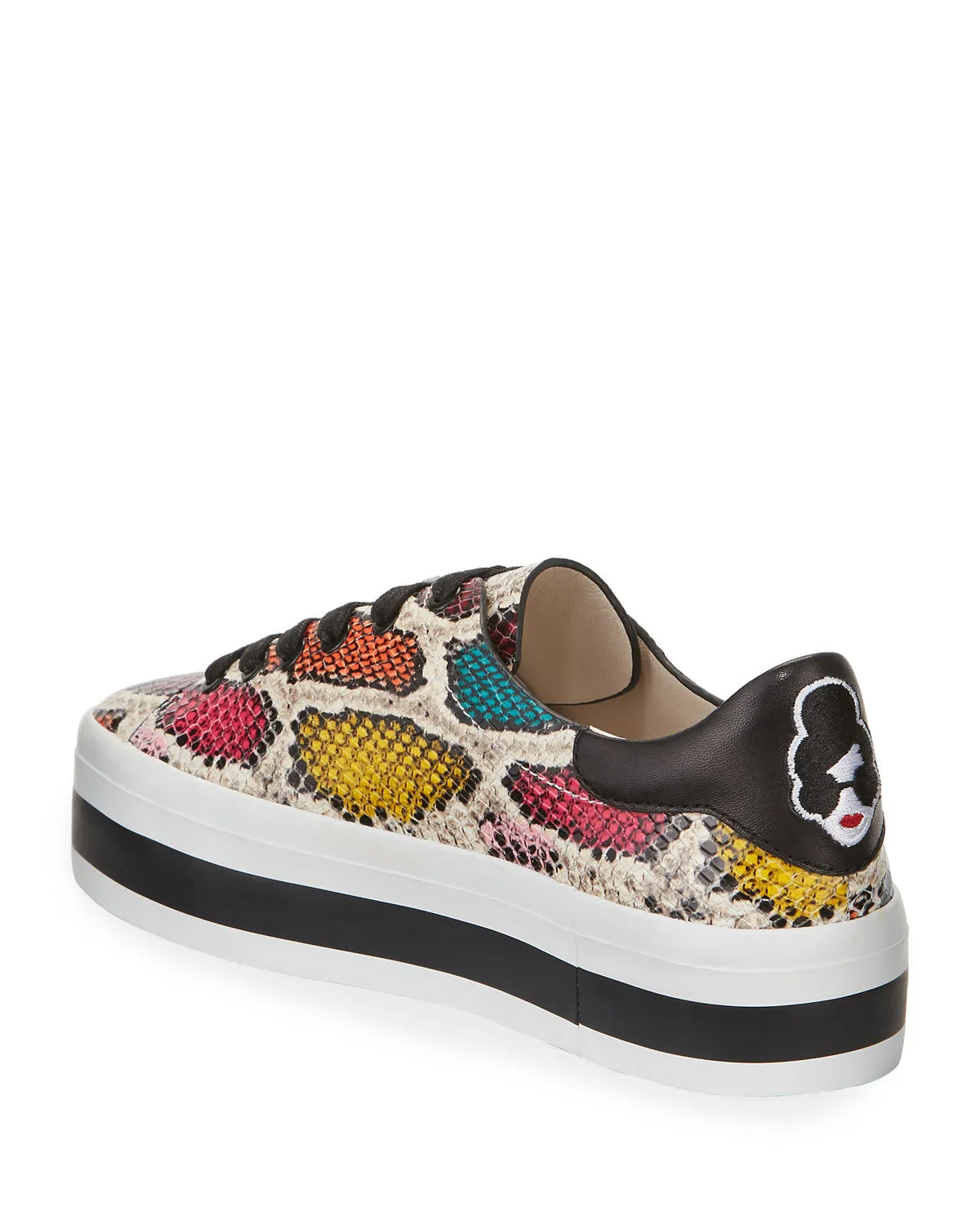 Ezra II Low Top Sneaker - Snake Multi