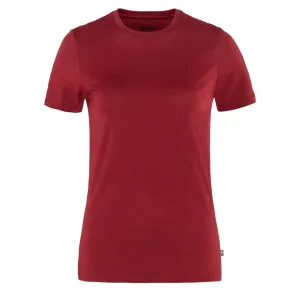 Fjallraven Womens Abisko Wool SS T-Shirt Pomegranate Red