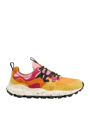 Flower Mountain Womens Yamano 3 Trainers Orange / Yellow