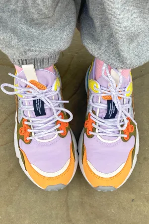 Flower Mountain Yamano 3 Kaiso Grey / Salmon / Lilac Trainers