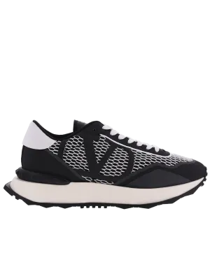 Heren NetRunner Sneaker Zwart/Wit