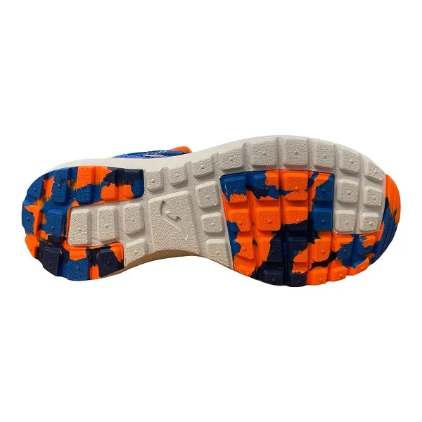 Joma scarpa da ginnastica da ragazzo Alaska Jr 604 Blue-Orange J.ALASW-604