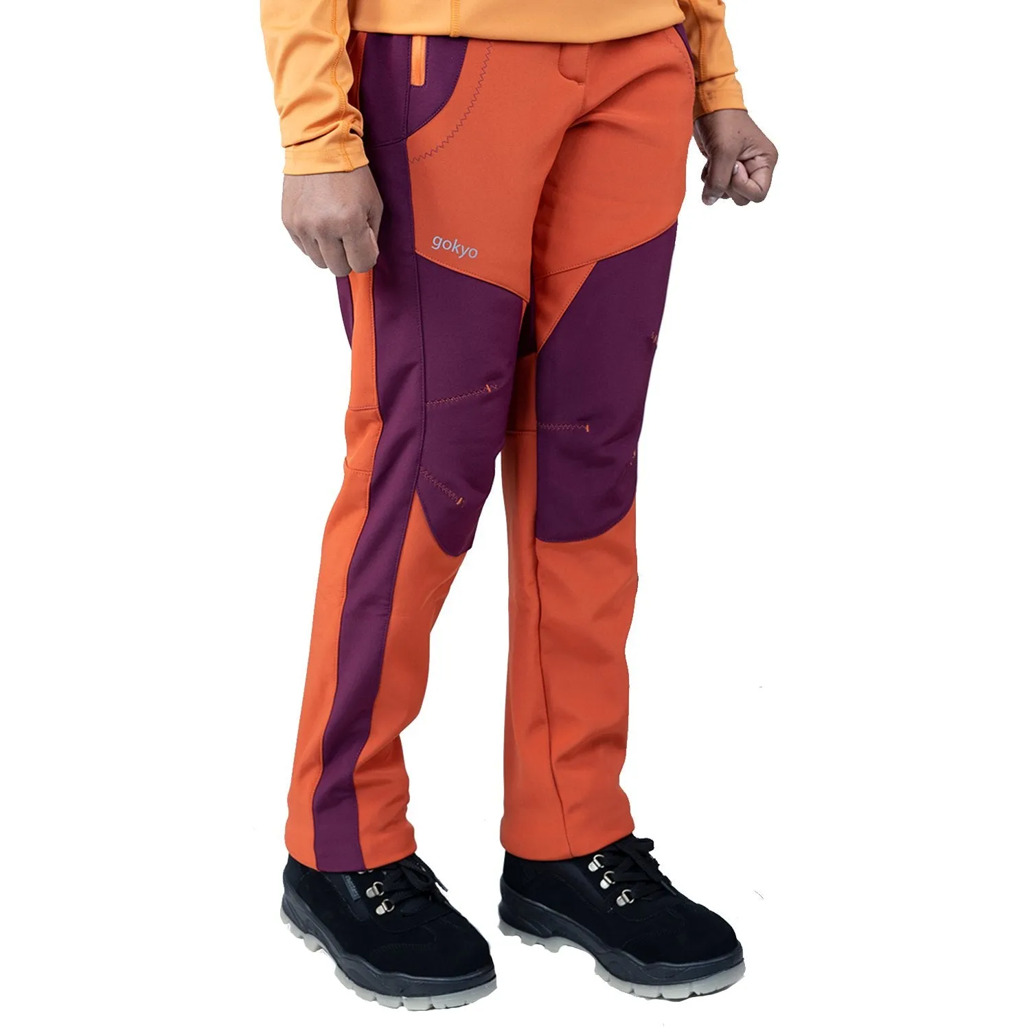 K2 Cold Weather Trekking & Outdoor Pants in Orange - Women