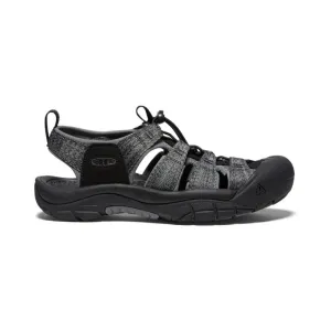 Keen Newport H2 Men's Tough Walking Sandals -Black / Steel Grey