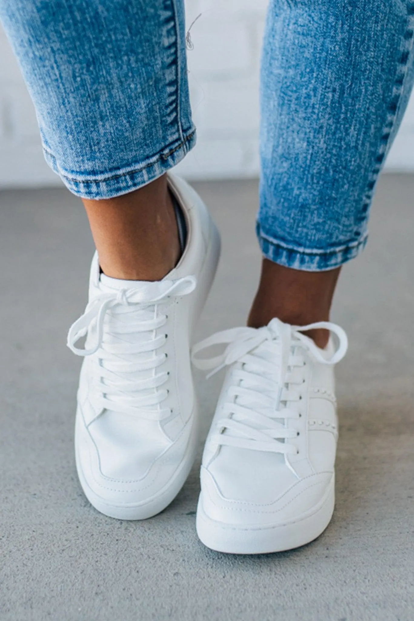 Kelsey Stitch Side Sneakers