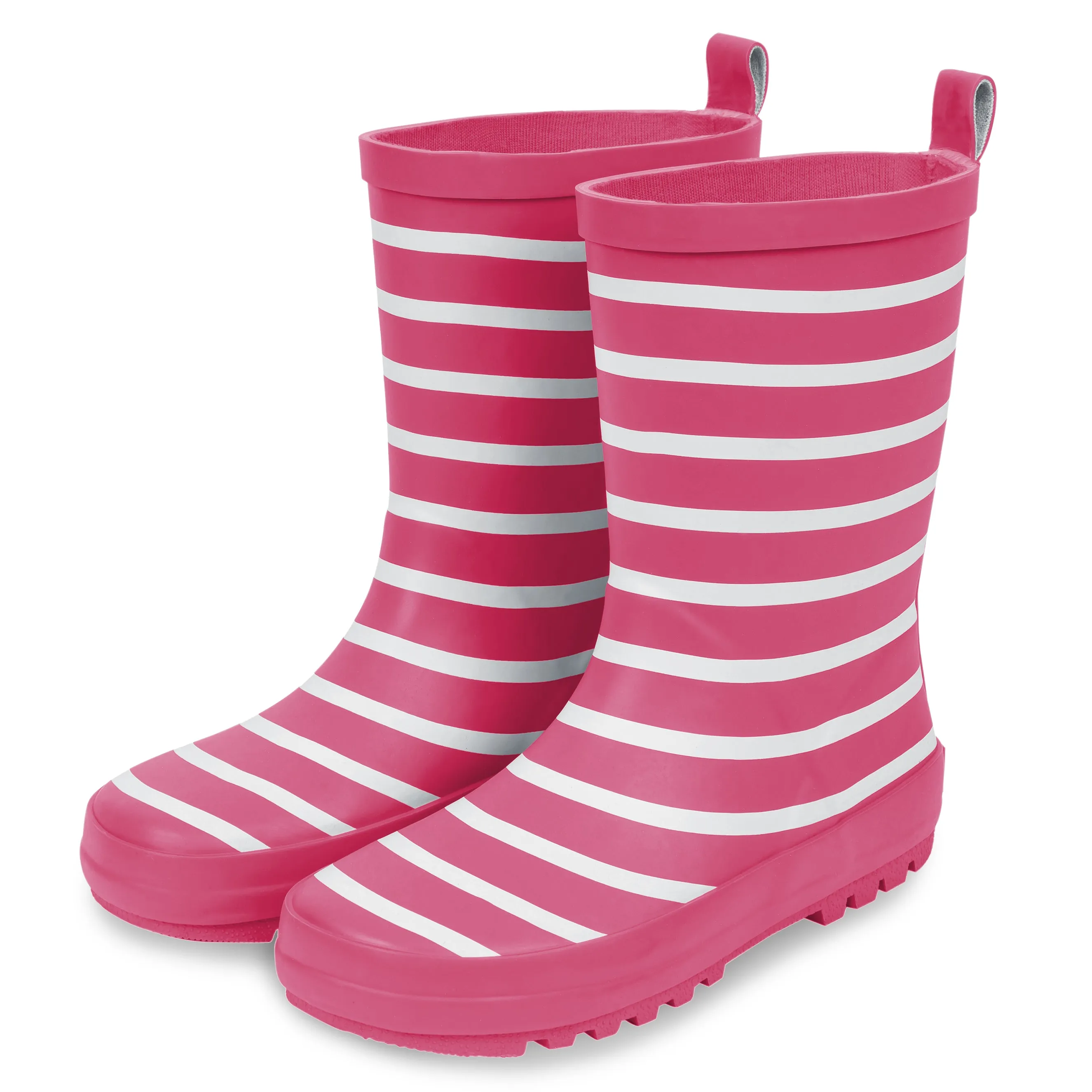 Kids' Pooley Striped Wellington Boots