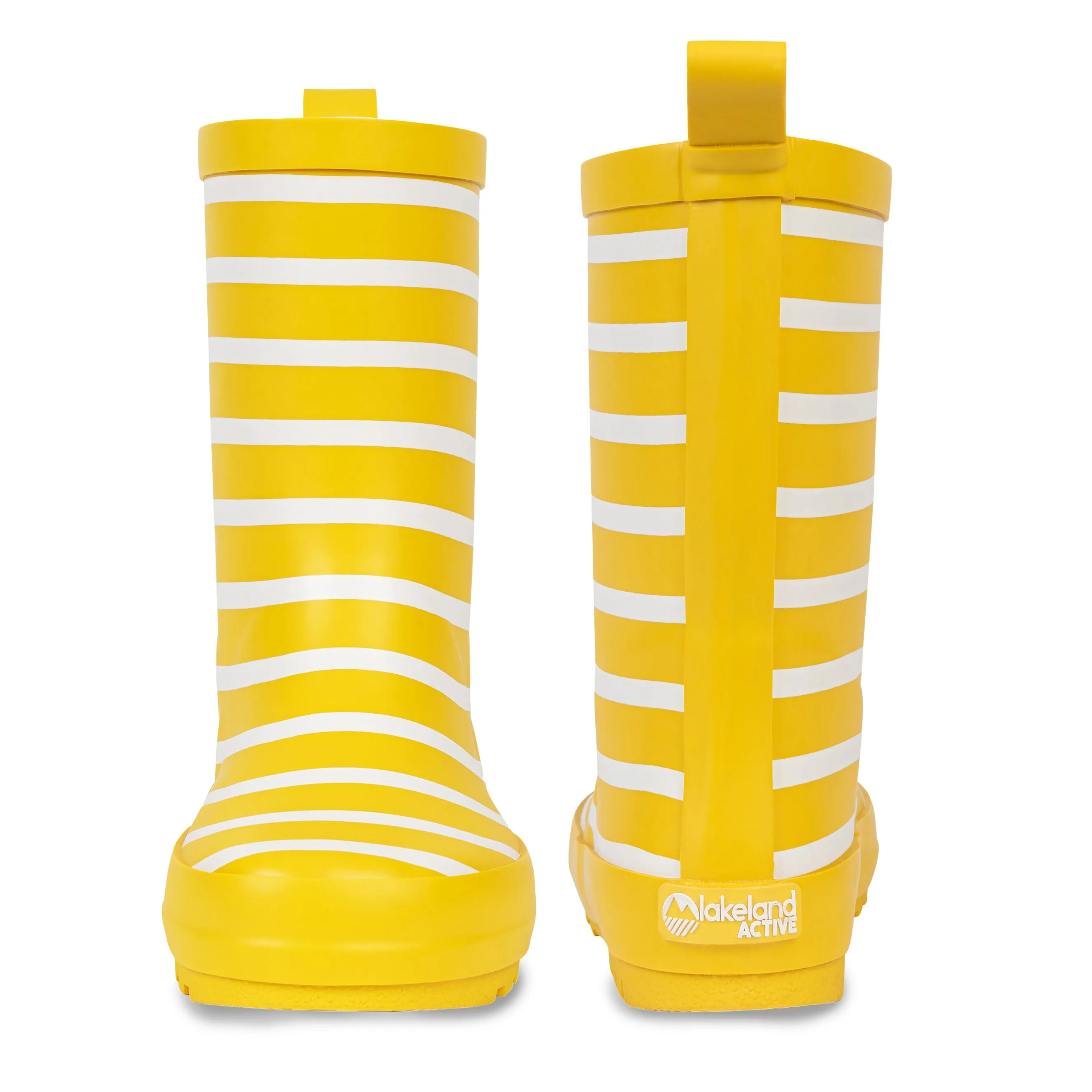 Kids' Pooley Striped Wellington Boots