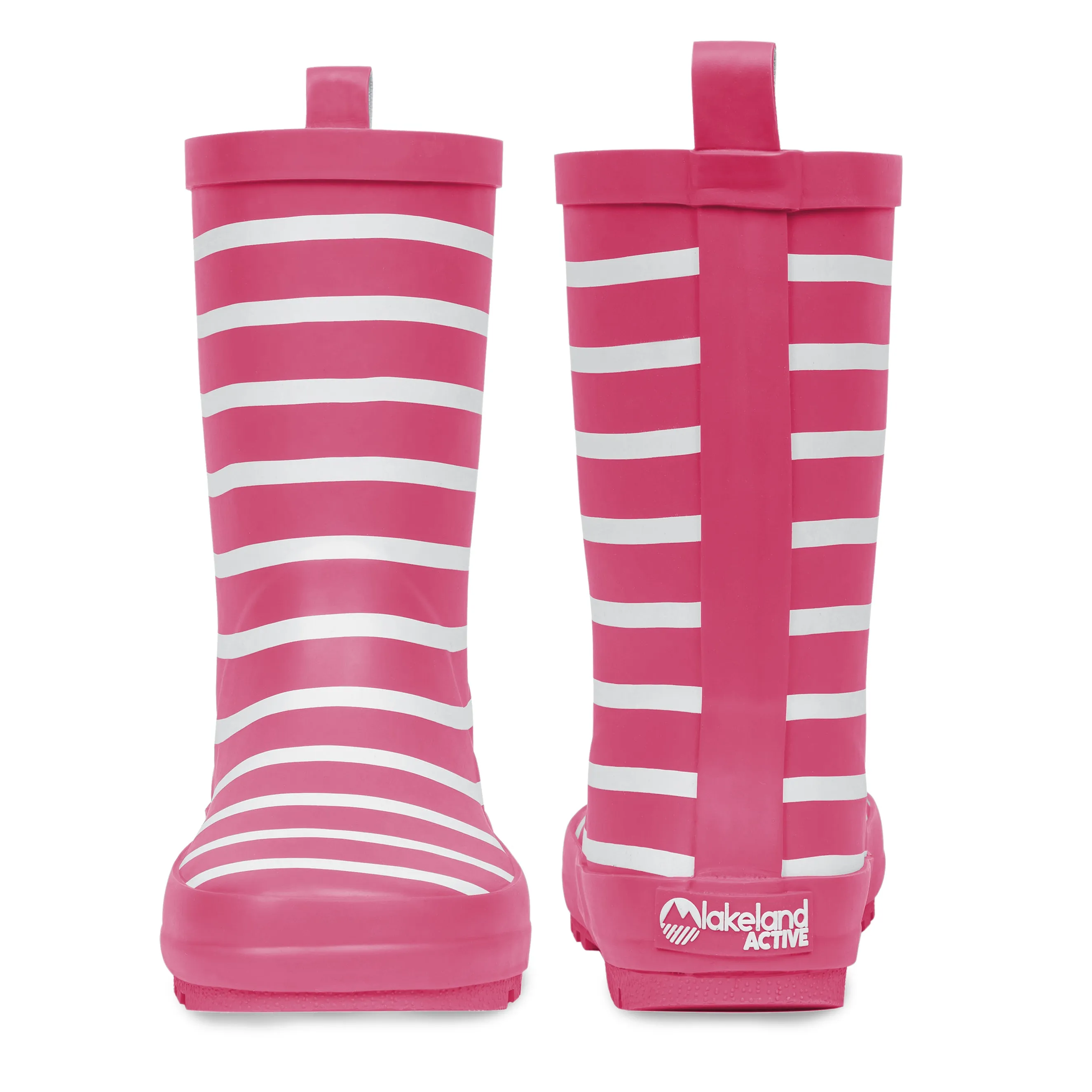 Kids' Pooley Striped Wellington Boots