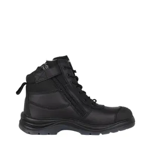 King Gee Tradie Zip/Lace Composite Safety Work Boots (K27155)