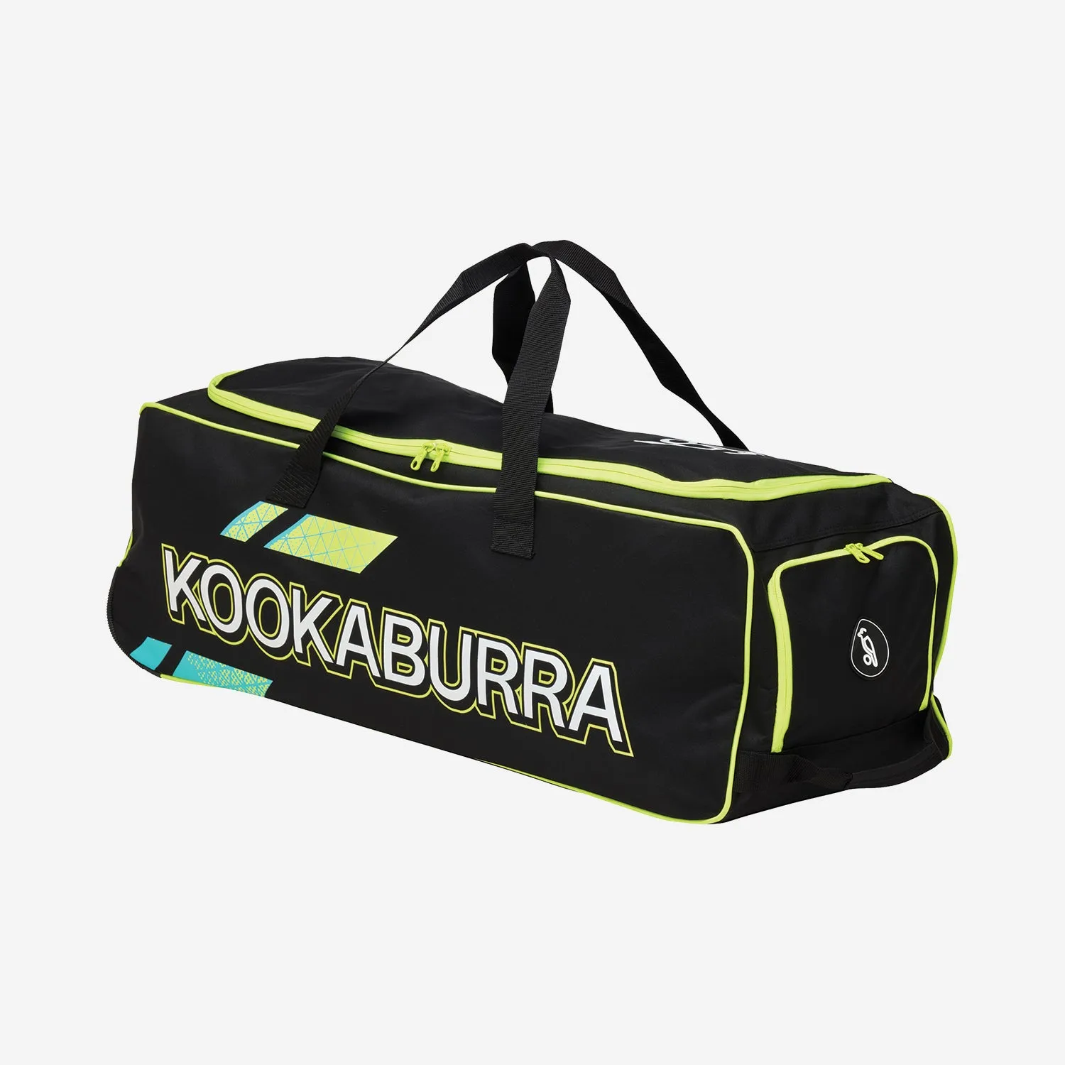 Kookaburra Pro 4.0 Wheelie Cricket Kit Bag Black / Furo Yellow