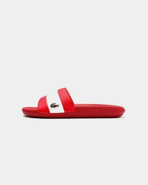 Lacoste Croco Slide 120 3 Red/White