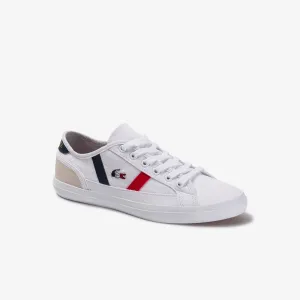 Lacoste Sideline Tri 2 Cfa Sneakers - White/Navy/Red