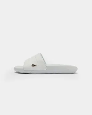 Lacoste Women's Croco Slide 120 3 White/White